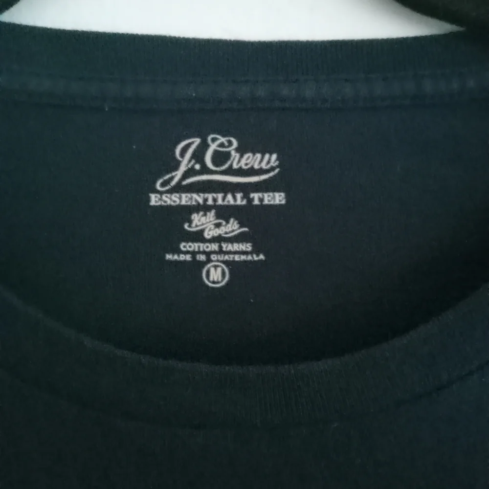J. Crew Essential Crewneck Navy T-shirt Top Tee M